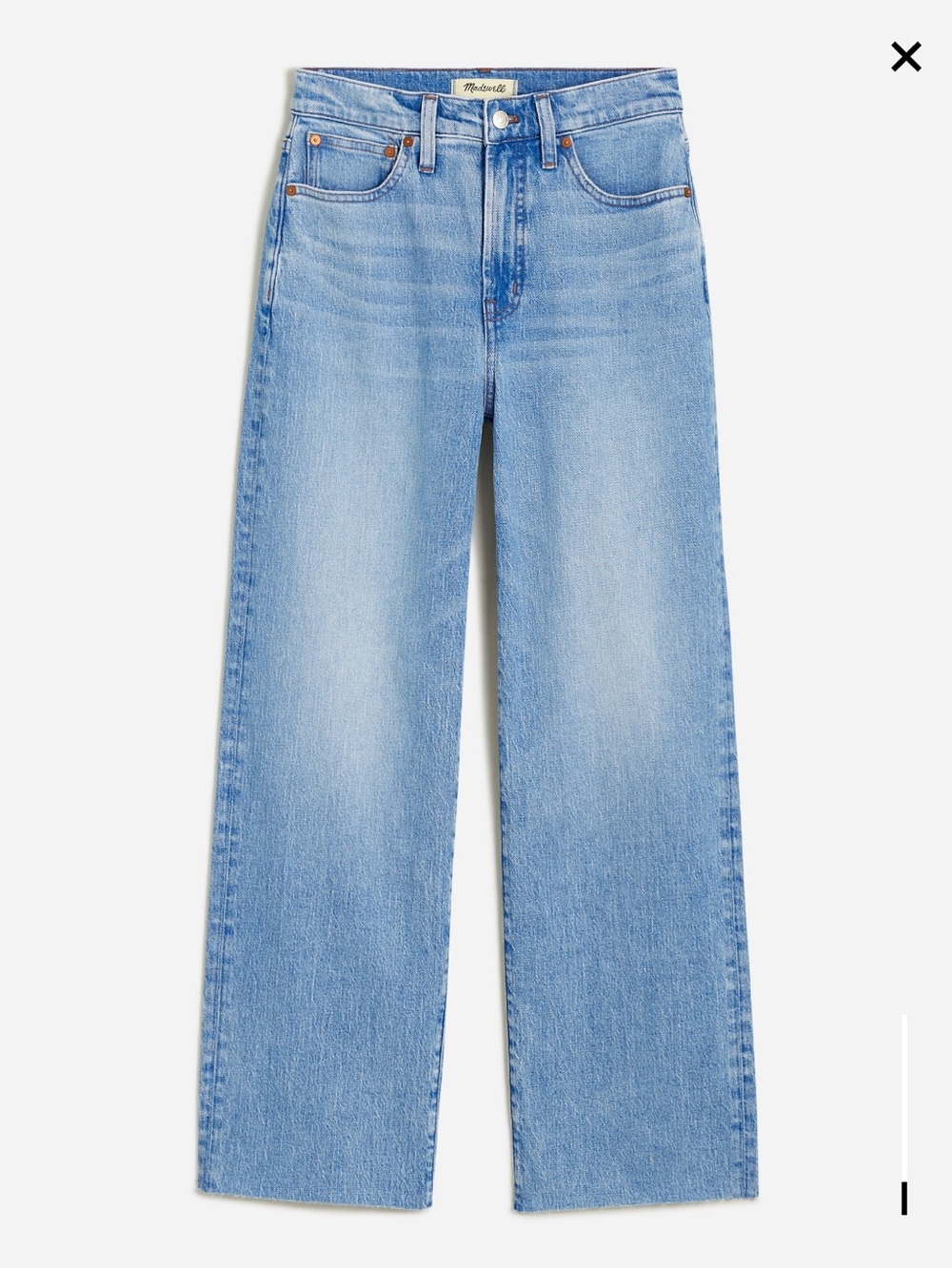 Madewell Tall Perfect Vintage Wide-Leg Crop Jean